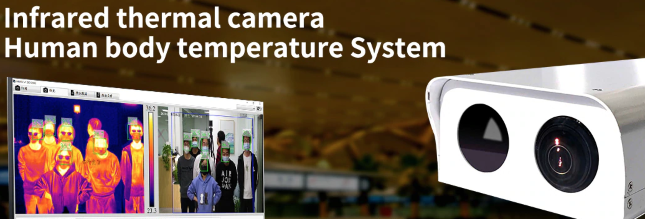 Infrared Body Temperature Monitoring System